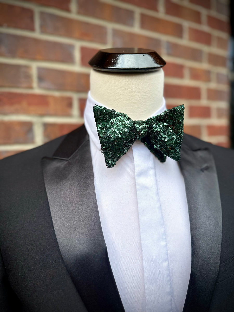 sequin bowties