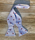 Blue Crab - Knotted Handcrafted Bowties