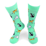 Playful Cat Socks - Knotted Handcrafted Bowties