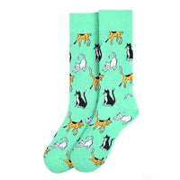 Playful Cat Socks - Knotted Handcrafted Bowties