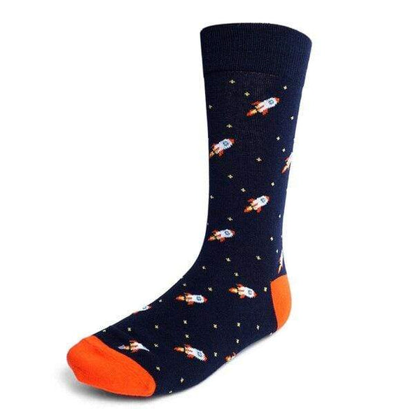 Spaceship Socks - Knotted Handcrafted Bowties