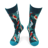 Tropical Bird Socks - Knotted Handcrafted Bowties