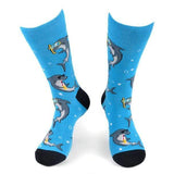 Vacation Shark Socks - Knotted Handcrafted Bowties